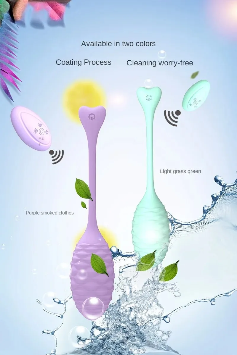 Trứng rung đuôi cá MeetFun gân sóng remote cảm ứng tiện lợi — hình 2