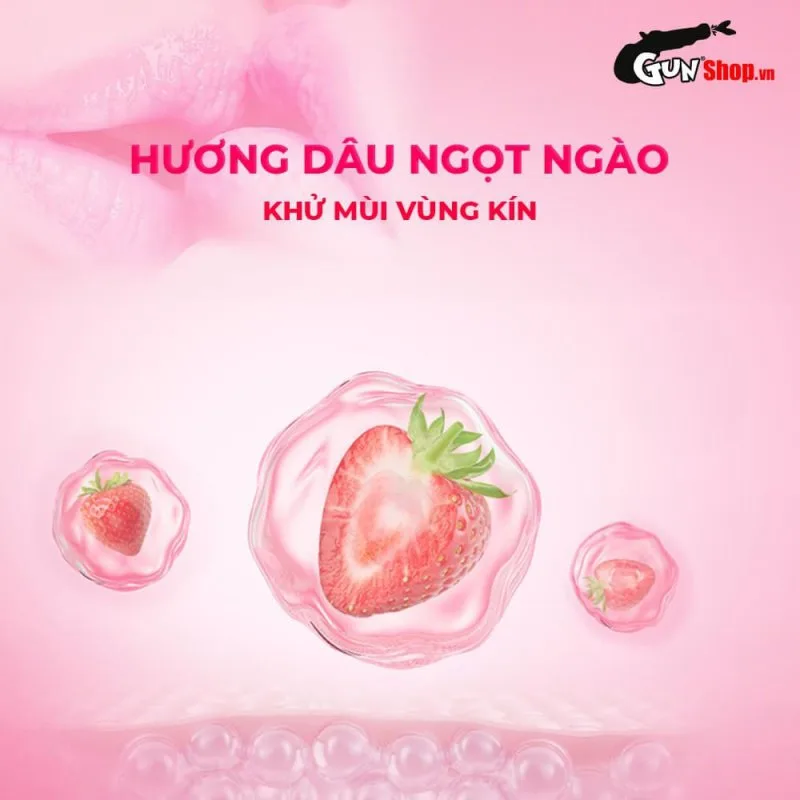 Nước Tình Yêu BJ Ấm Nóng Hương Dâu Xun Z Lan Kiss Hot 10ml — ảnh 3