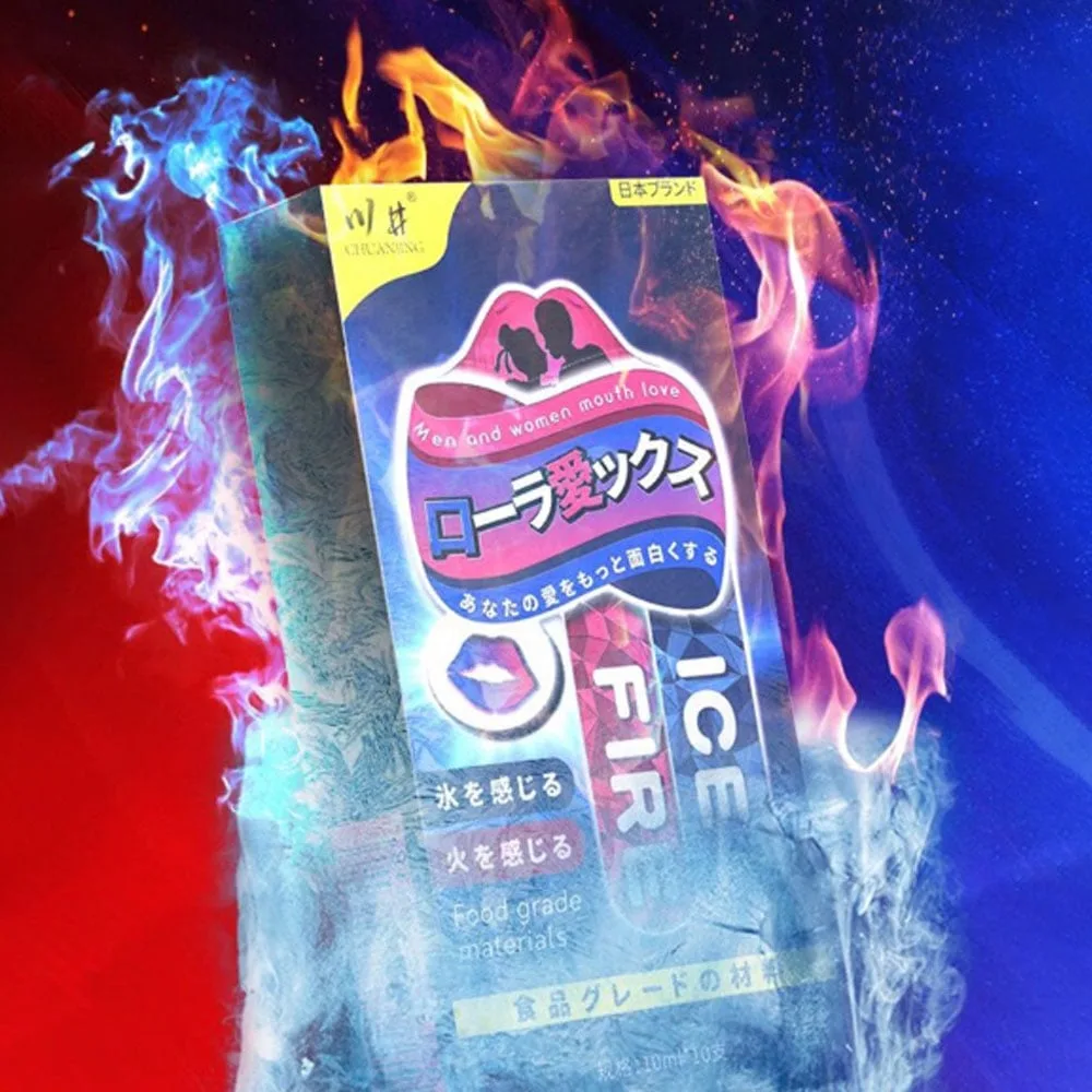 Nước Tình Yêu BJ Kawaii CJ Japan ICE &amp; FIRE 10ml Kích Thích — ảnh 5