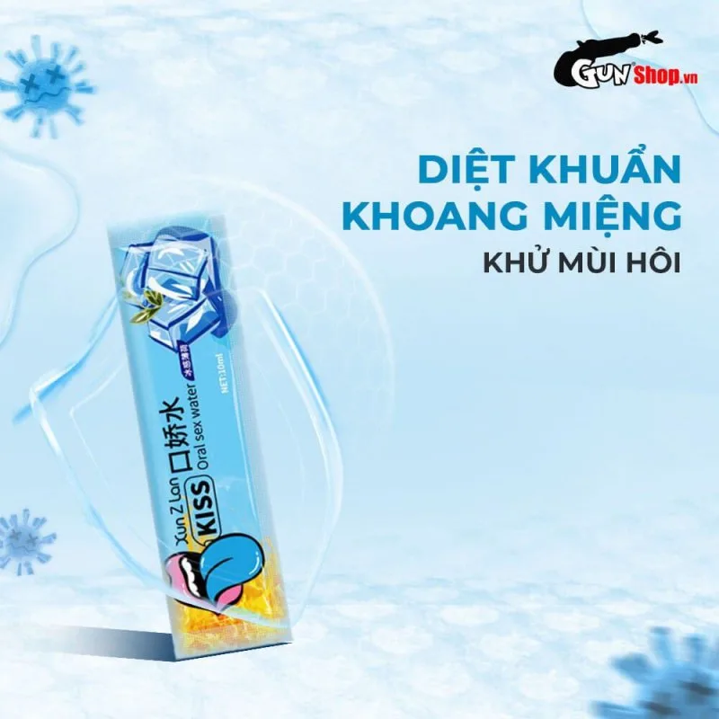 Nước Tình Yêu BJ Mát Lạnh Bạc Hà Xun Z Lan Kiss Cool 10ml — ảnh 4