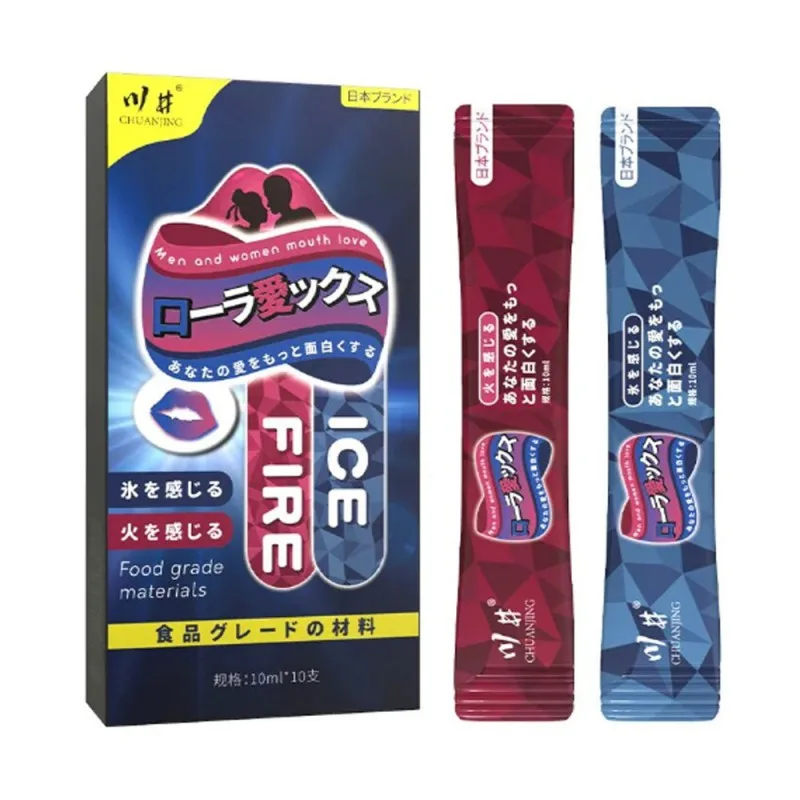 Nước Tình Yêu BJ Kawaii CJ Japan ICE &amp; FIRE 10ml Kích Thích