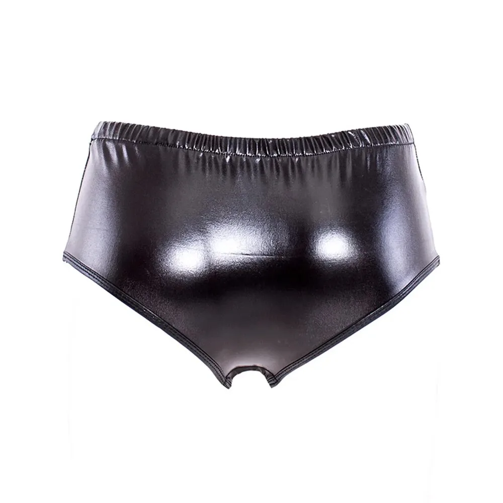 Đồ chơi sextoy gắn quần lót da PU cho les thỏa mãn — ảnh 8
