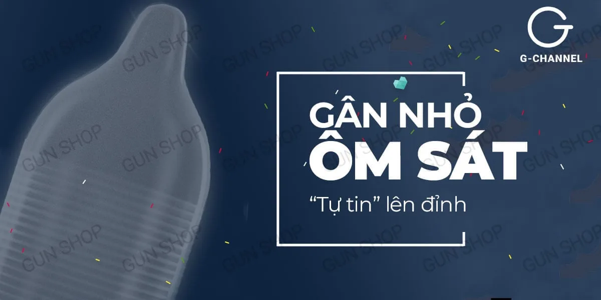 Bao cao su Usupita siêu mỏng gân nổi hộp 4 cái đảm bảo an toàn — ảnh 5