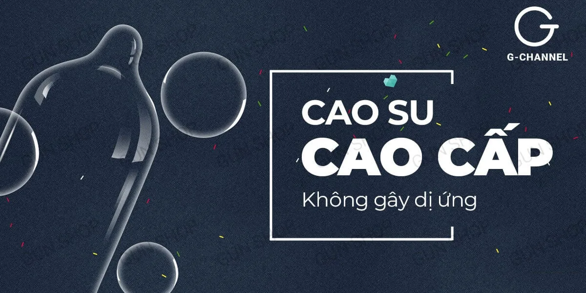 Bao cao su Usupita siêu mỏng gân nổi hộp 4 cái đảm bảo an toàn — ảnh 6
