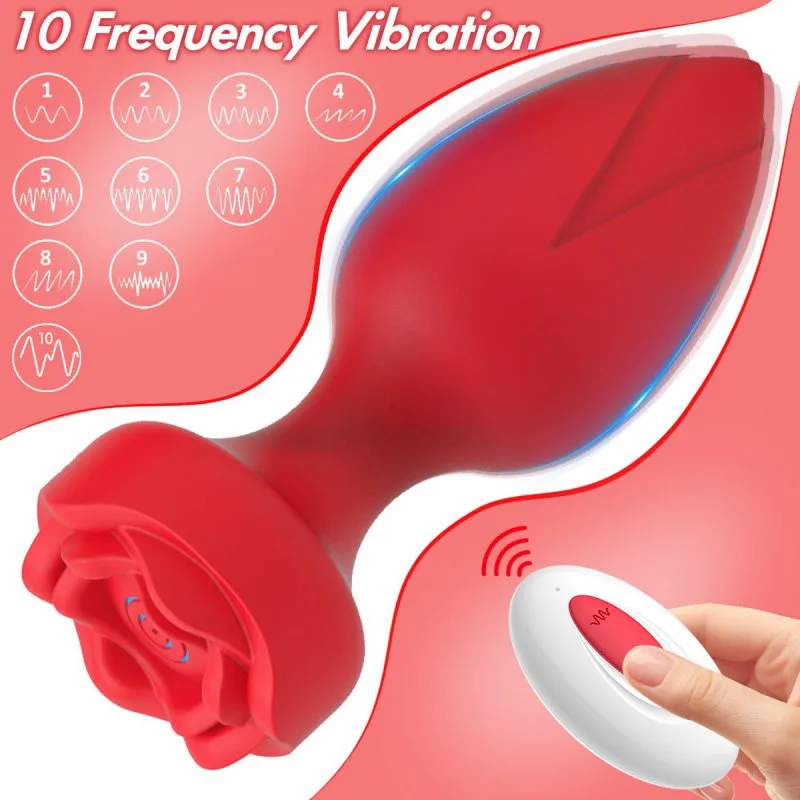 Phích Cắm Hậu Môn Hoa Hồng Rung Điều Khiển Từ Xa Kích Thích — Ưu điểm nổi bật khiến bạn không thể bỏ qua