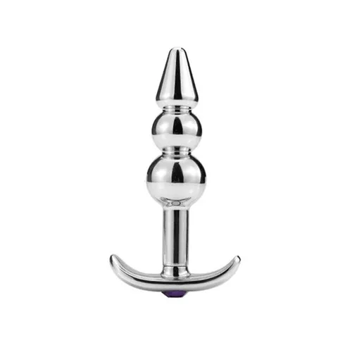 Phích inox cắm hậu môn xoắn 3 nấc cao cấp kích thích thăng hoa