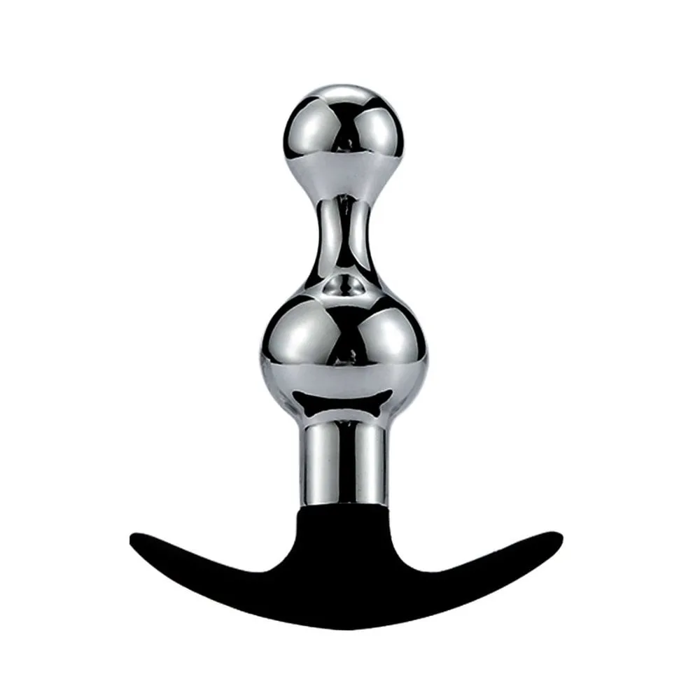 Phích inox cắm hậu môn mỏ neo 2 nấc - Anal Plug 09 — ảnh 2