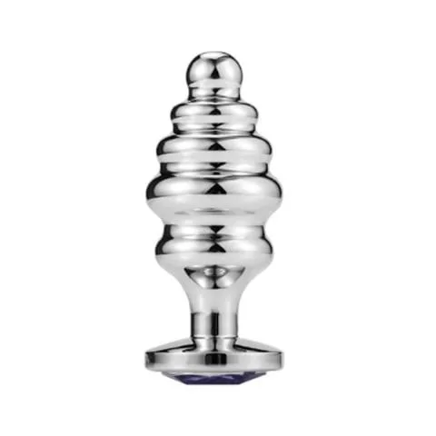 Phích inox xoắn ốc 5 nấc cao cấp kích thích mạnh mẽ Anal Toy
