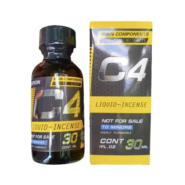 Popper C4 vàng 30ml PWD Mỹ chính hãng chai hít kích thích mạnh