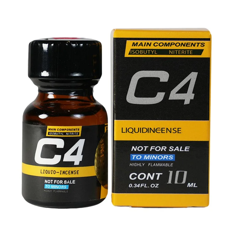 Popper C4 Yellow 10ml USA chính hãng tăng khoái cảm mạnh mẽ