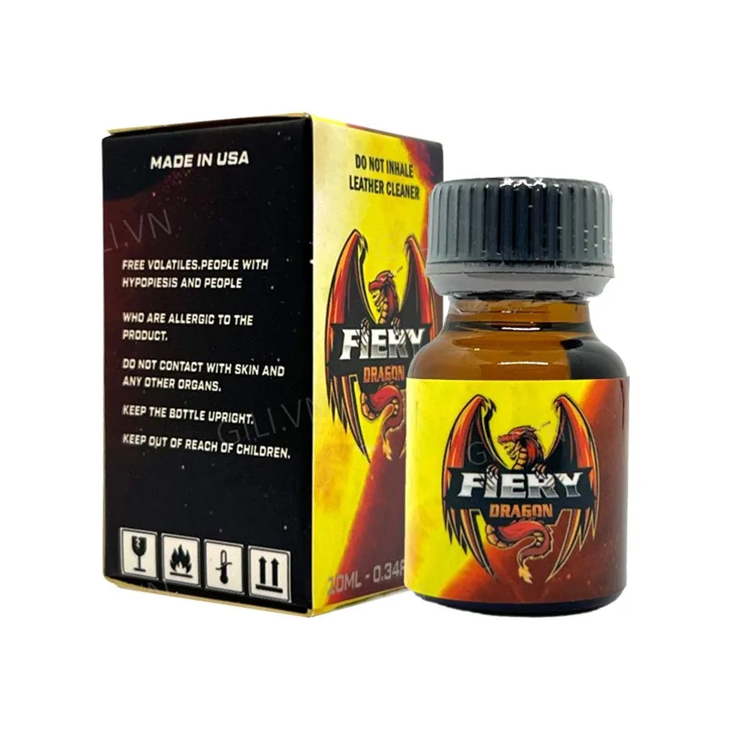 Popper Fiery Dragon 10ml Kích Thích Mạnh Mẽ Tăng Khoái Cảm Ngay