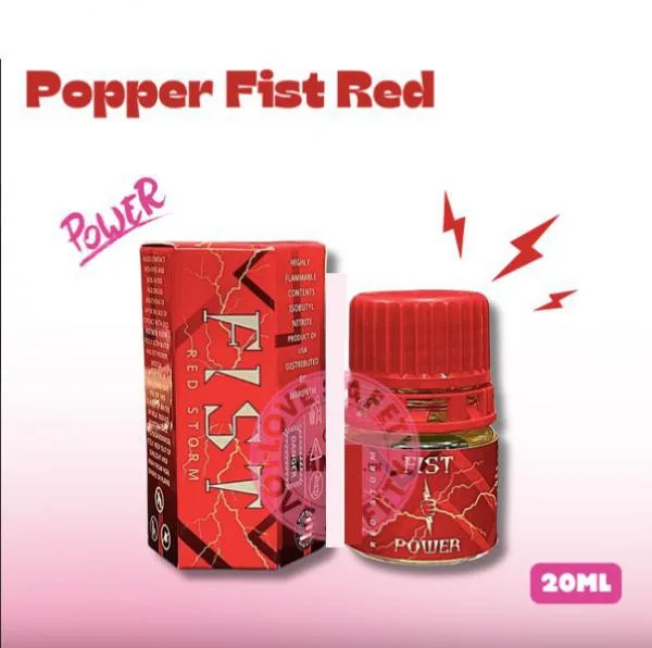 Popper Fist Red Storm 20ml mạnh mẽ kích thích phê đỉnh