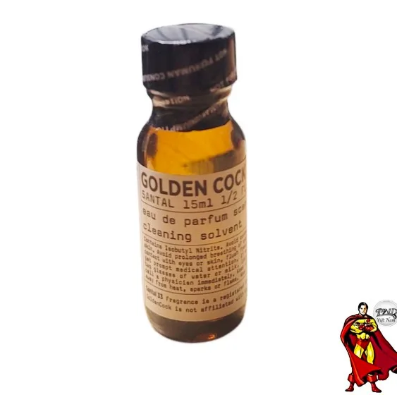 Popper Golden Cock 34 Santal 15ml chính hãng mạnh mẽ kích thích