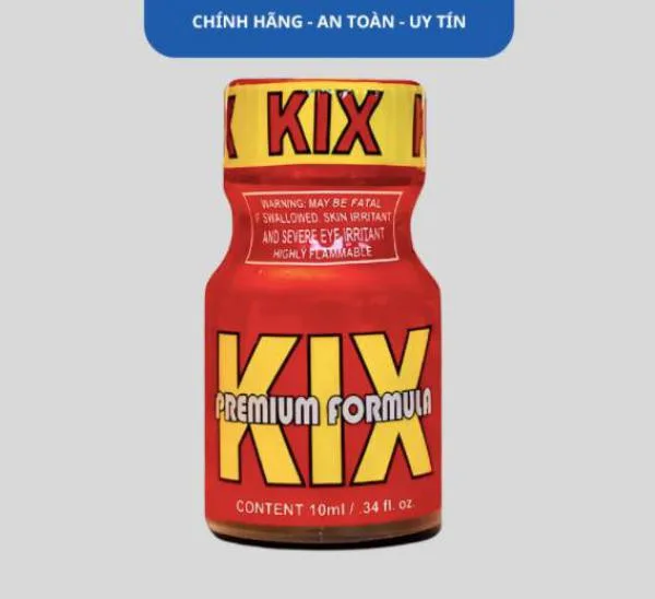 Popper KIX 10ML USA chính hãng kích thích mạnh mẽ giá tốt