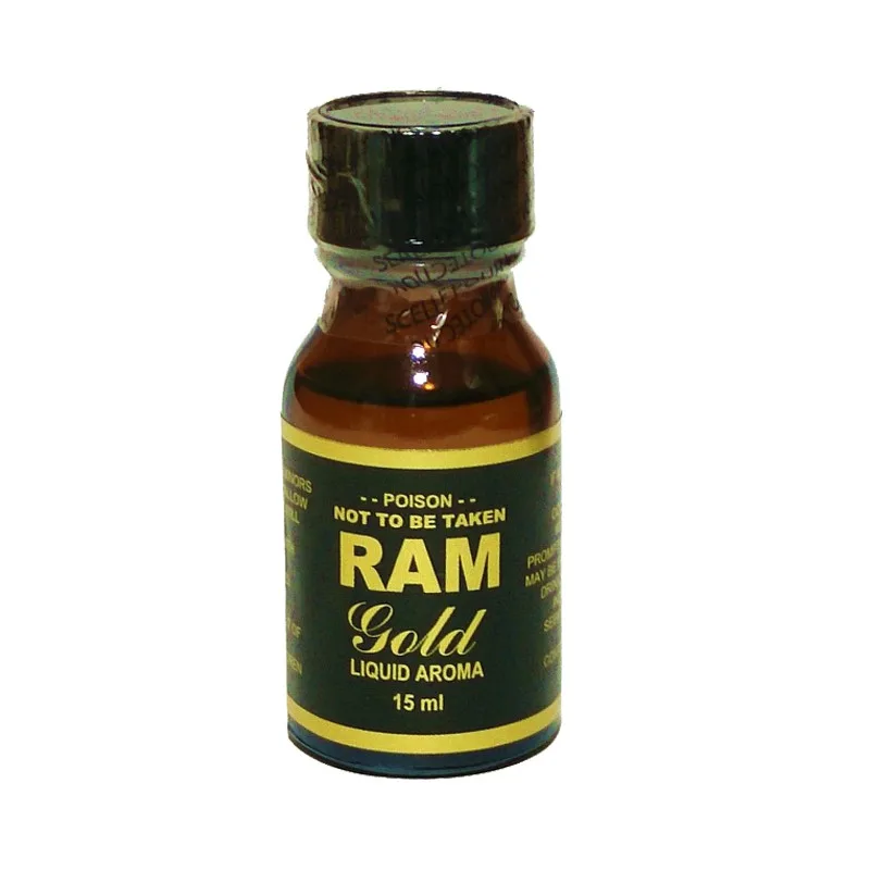 Popper Ram Gold 15ml hương thơm mạnh mẽ kích thích cảm xúc