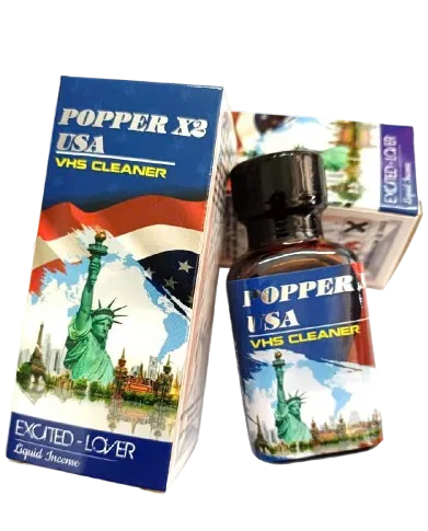 Popper X2 USA Excited Lover 30ml USA Không Cồn Kích Thích Cực Mạnh