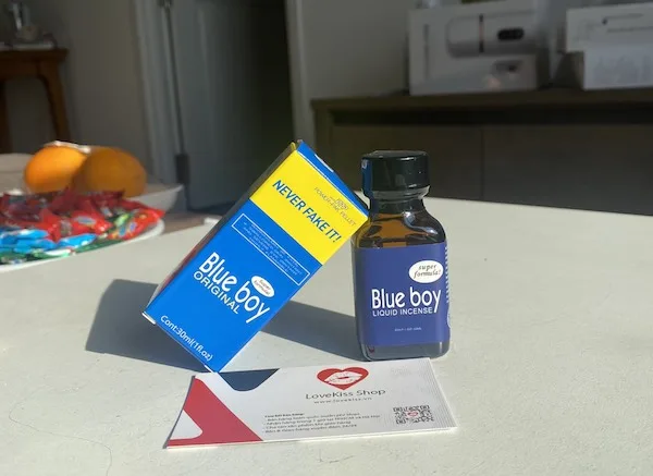 Popper Blue Boy Original 30ml hàng chính hãng kích thích — Dù bạn là người mới hay đã quen dùng popper, Blue Boy 30ml