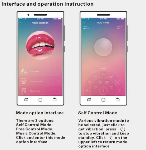 Trứng rung PrettyLove Elvira Bluetooth điều khiển qua app — hình 8