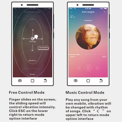 Trứng rung PrettyLove Elvira Bluetooth điều khiển qua app — hình 9