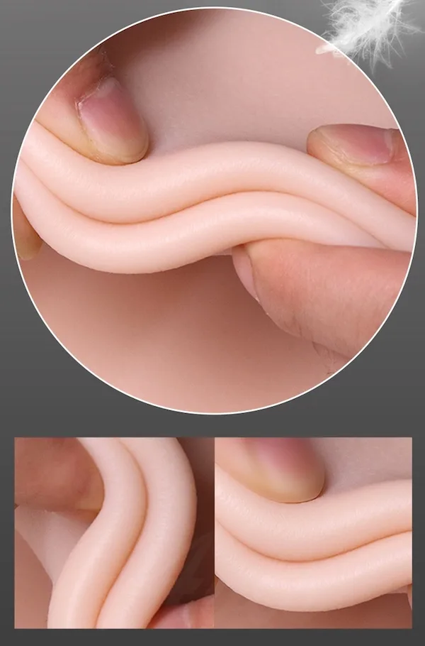 Quần Silicone Long Love giả âm đạo cho nam LGBT đồng tính — Bộ phận âm đạo giả được gia công tỉ mỉ từng chi tiết, mang