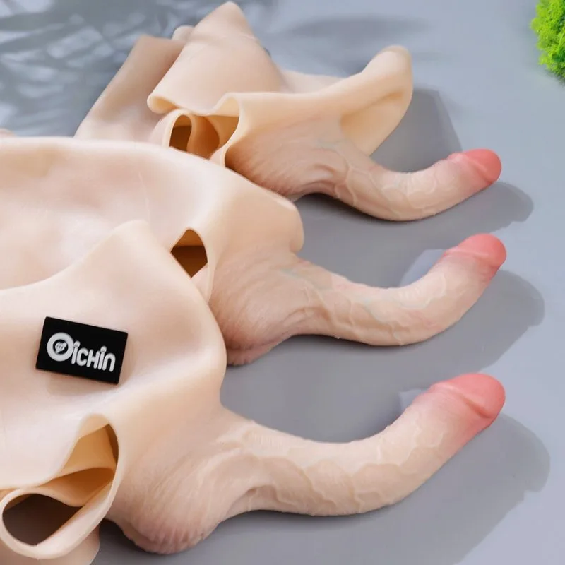 Quần đeo Jiuai dương vật giả cong lên độc đáo dành cho lesbian — ảnh 4