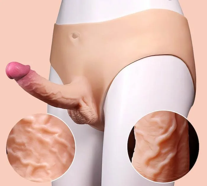 Quần lót silicon gắn dương vật giả Jiuai Long Love Size L 02 — ảnh 2