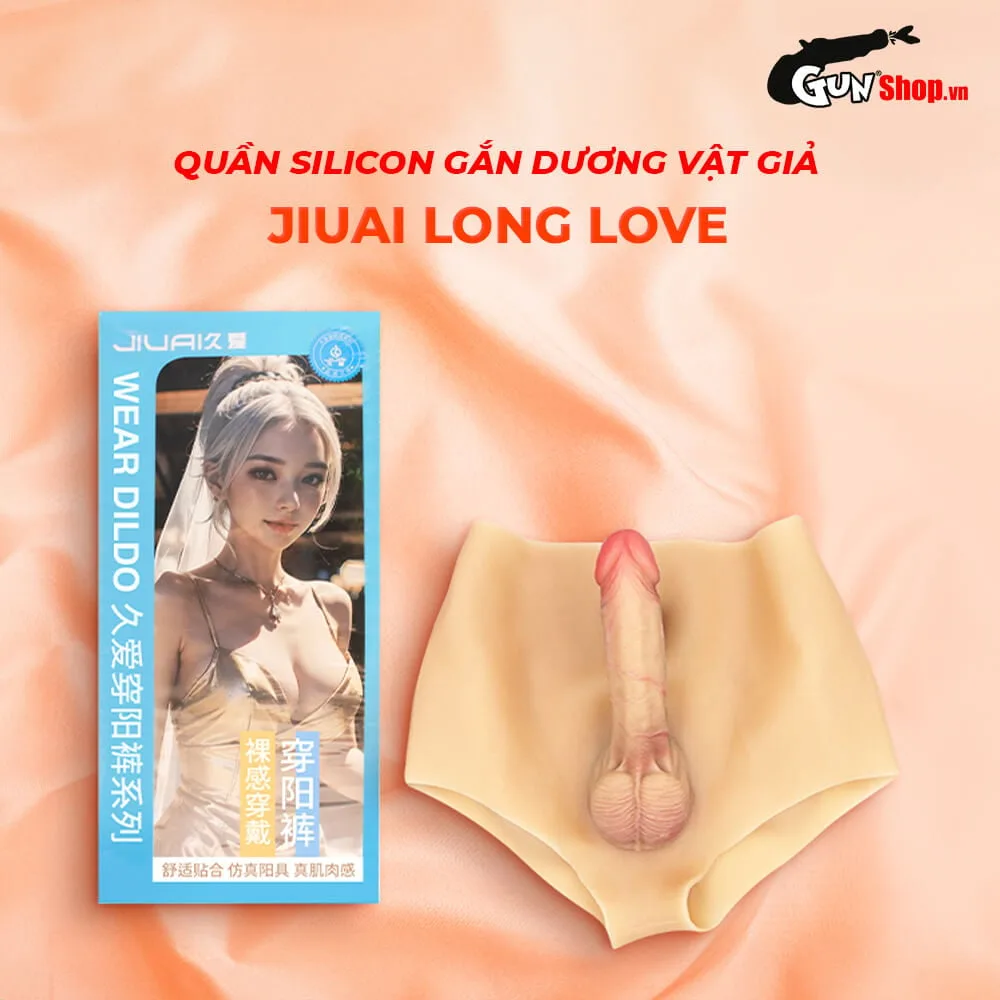 Quần silicon gắn dương vật giả Jiuai Long Love Size S 03 tăng khoái cảm — ảnh 4
