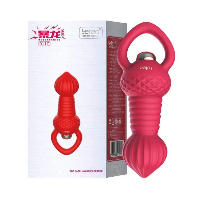Que rung hậu môn Leten Dazzling Red siêu kích thích, an toàn
