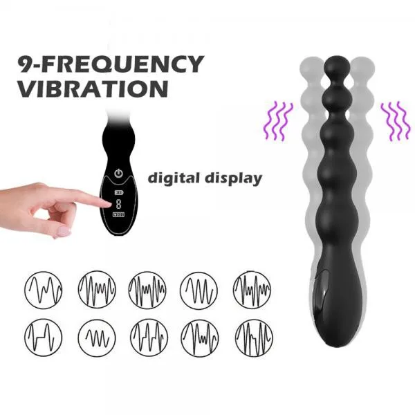 Que rung hậu môn massage tiền liệt tuyến màn hình LED cao cấp