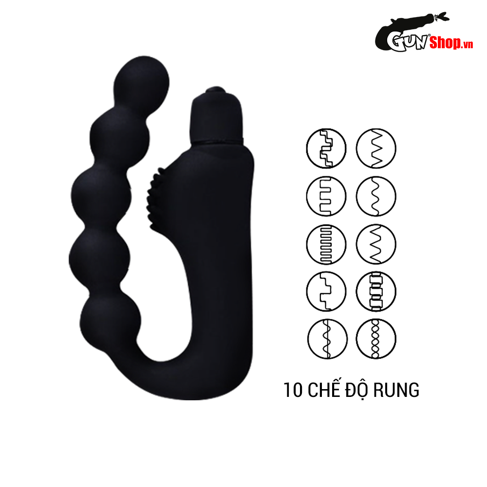 Que rung hậu môn nhiều chế độ rung pin kích thích cực mạnh — ảnh 4