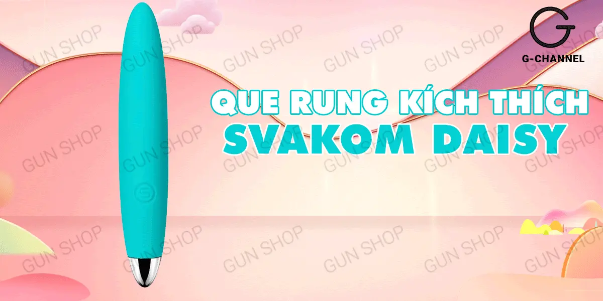Que rung Svakom Daisy nhỏ gọn sạc pin mạnh mẽ tiện lợi — ảnh 2