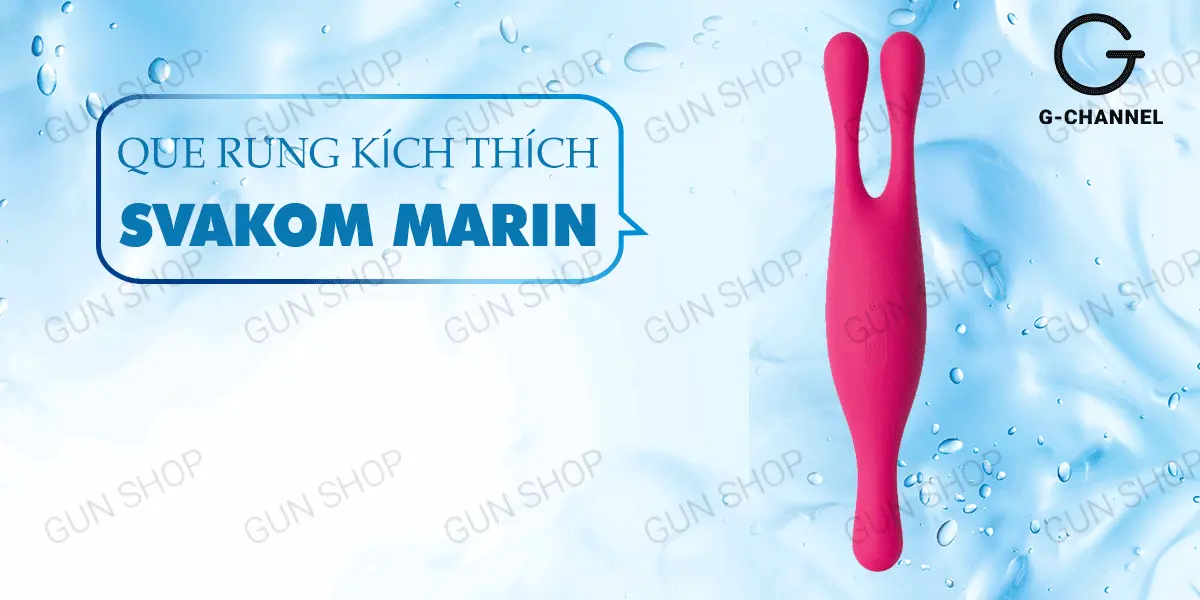 Que rung Svakom Marin 11 chế độ sạc điện Siêu kích thích — ảnh 2