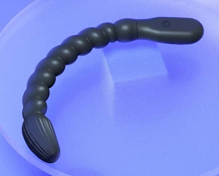 Que thụt kích thích âm đạo hậu môn xoắn ren Mizzzee Apple — 1. Thiết kế xoắn ren độc đáo – Cảm giác thật, tiếp xúc