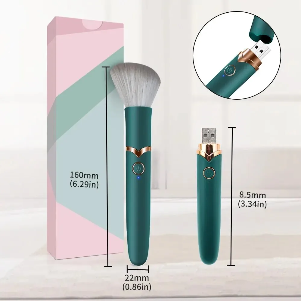 Que rung 2 đầu đa năng kích thích điểm G cọ trang điểm — hình 15