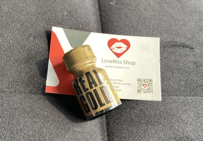 Popper Real Gold 10ml chính hãng Mỹ tăng khoái cảm cực đỉnh — Thông số nổi bật của Popper Real Gold