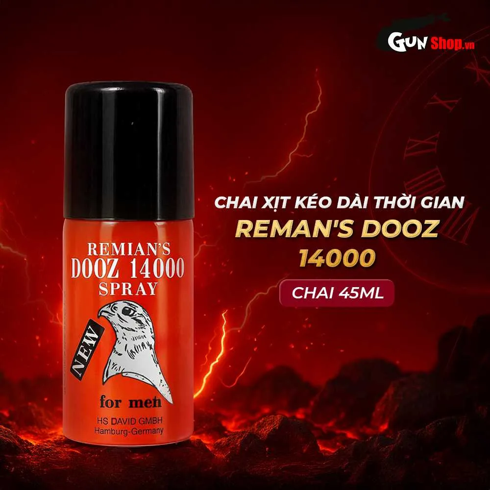 Remans Dooz Đức chai xịt 45ml kéo dài thời gian tăng khoái cảm — ảnh 3