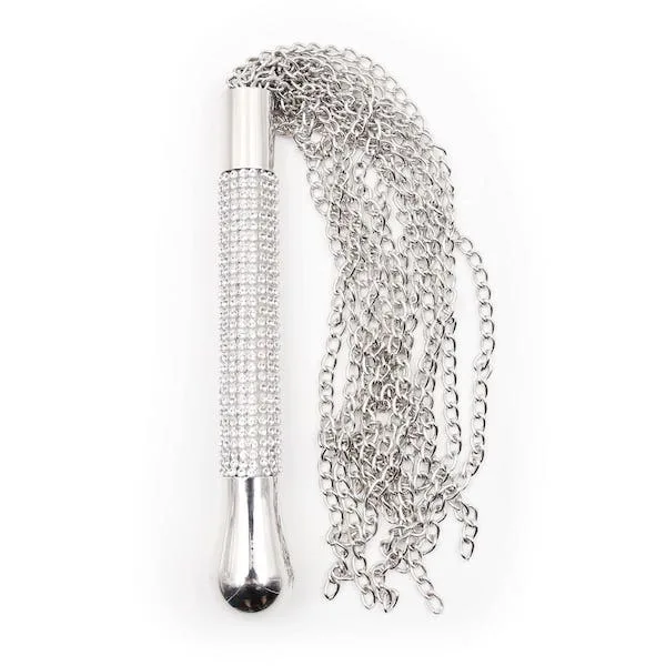 Roi xích tay cầm đính đá lấp lánh đồ chơi bạo dâm BDSM — ảnh 4