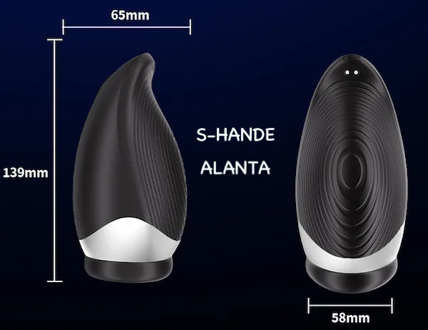 Âm đạo giả S-Hande Alanta rung thụt sưởi ấm đa chức năng kích thích — ảnh 4