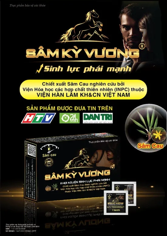 Thuốc Sâm Kỳ Vương tăng sức mạnh phái mạnh kéo dài thời gian quan hệ — ảnh 2