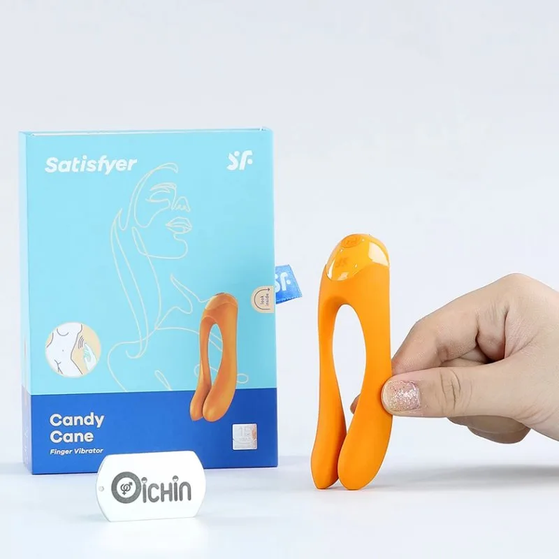 Satisfyer Candy Cane máy rung kích thích nhũ hoa cô bé sục — ảnh 2