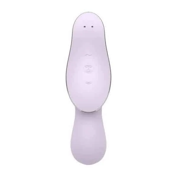 Satisfyer Curvy Trinity 2 Máy Rung Kích Thích Điểm G Sóng Áp Suất Clitoris Cao Cấp — ảnh 4