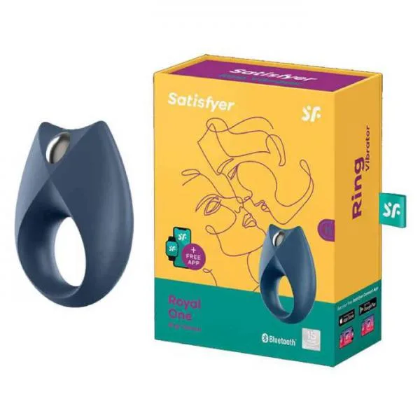 Satisfyer Royal One Ring Vibrator Vòng Đeo Dương Vật Cao Cấp Rung Điều Khiển Qua App