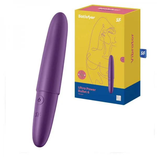 Satisfyer Ultra Power Bullet 6 mini rung siêu mạnh êm dịu, kích thích nhanh