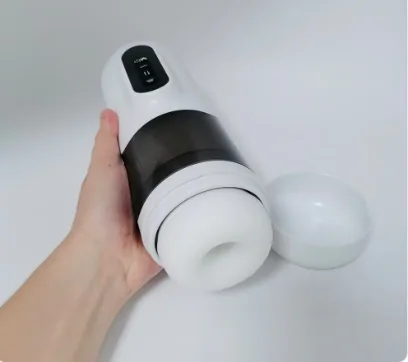 Âm đạo giả Toyschool White rung xoay, đa chế độ cực phê — hình 2