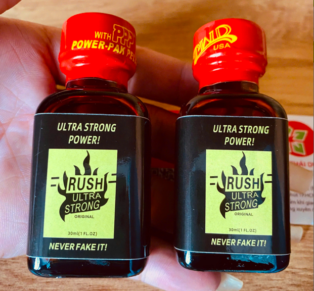Popper RUSH Ultra Strong 30ml Mỹ - Mạnh Mẽ, Chính Hãng PWD — Tác dụng tuyệt vời của Popper RUSH ULTRA STRONG ORIGINAL