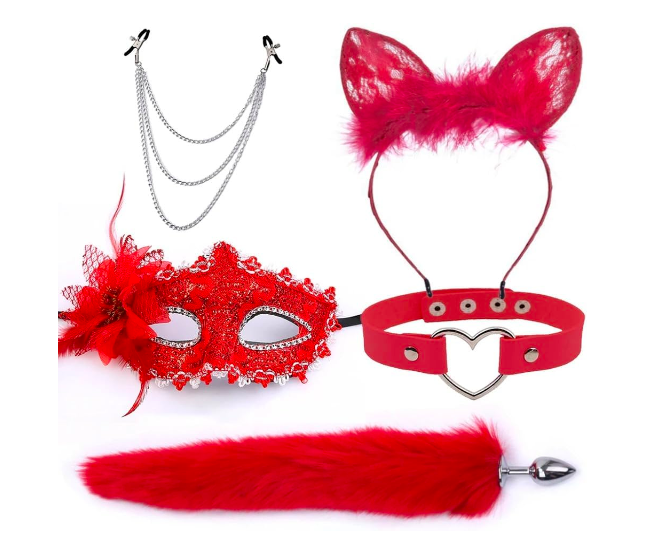 Bộ Cosplay Hồ Ly Nhiều Màu Siêu Dễ Thương đồ chơi BDSM — Nơi bán Bộ Cosplay Hồ Ly Nhiều Màu Siêu Dễ Thương đồ chơi