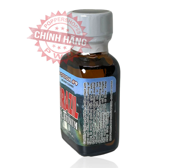Popper Brazil Platinum 30ml loại mạnh chính hãng — Cách bảo quản và mua hàng chính hãng