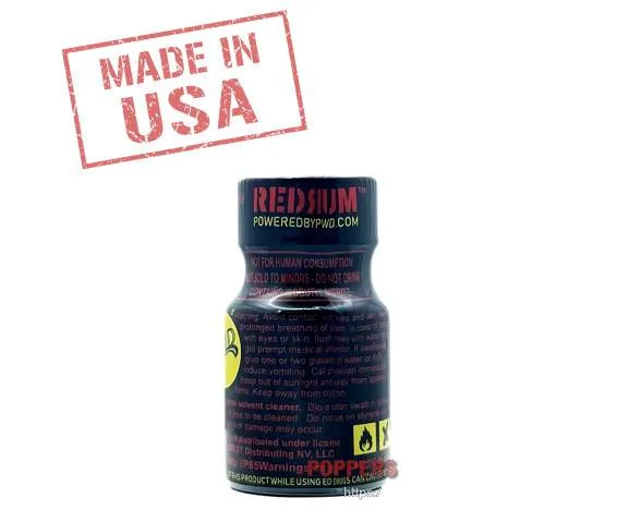 Popper REDRUM 10ml Pwd USA chính hãng, mạnh mẽ phê sâu — Thành phần và xuất xứ chất lượng