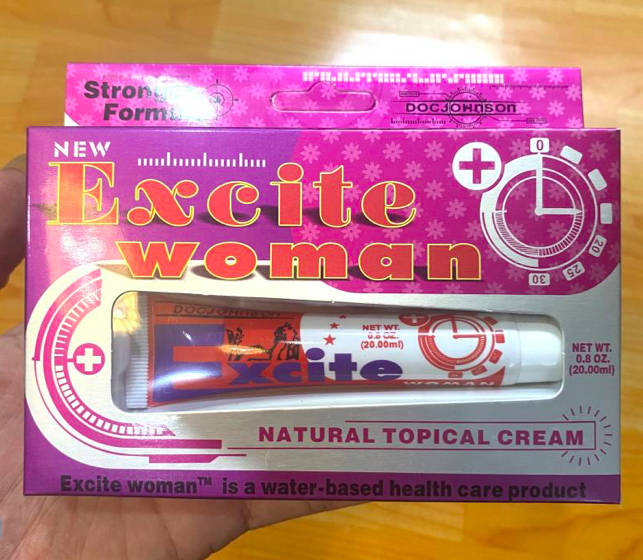 Gel bôi trơn tăng khoái cảm cho nữ Excite woman hàng chính hãng Mỹ kích thích ham muốn Gel bôi trơn Excite Woman Mỹ tăng khoái cảm nữ, chính hãng — An toàn, lành tính, không gây kích ứng