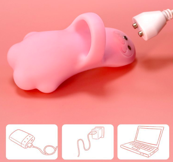 Ngón tay rung vibrating claws Mizzzee mèo êm ái nhẫn rung tình yêu Nhẫn rung Mizzzee ngón tay mèo êm dịu kích thích yêu — Sạc USB – Tiện Dụng và Hiện Đại
